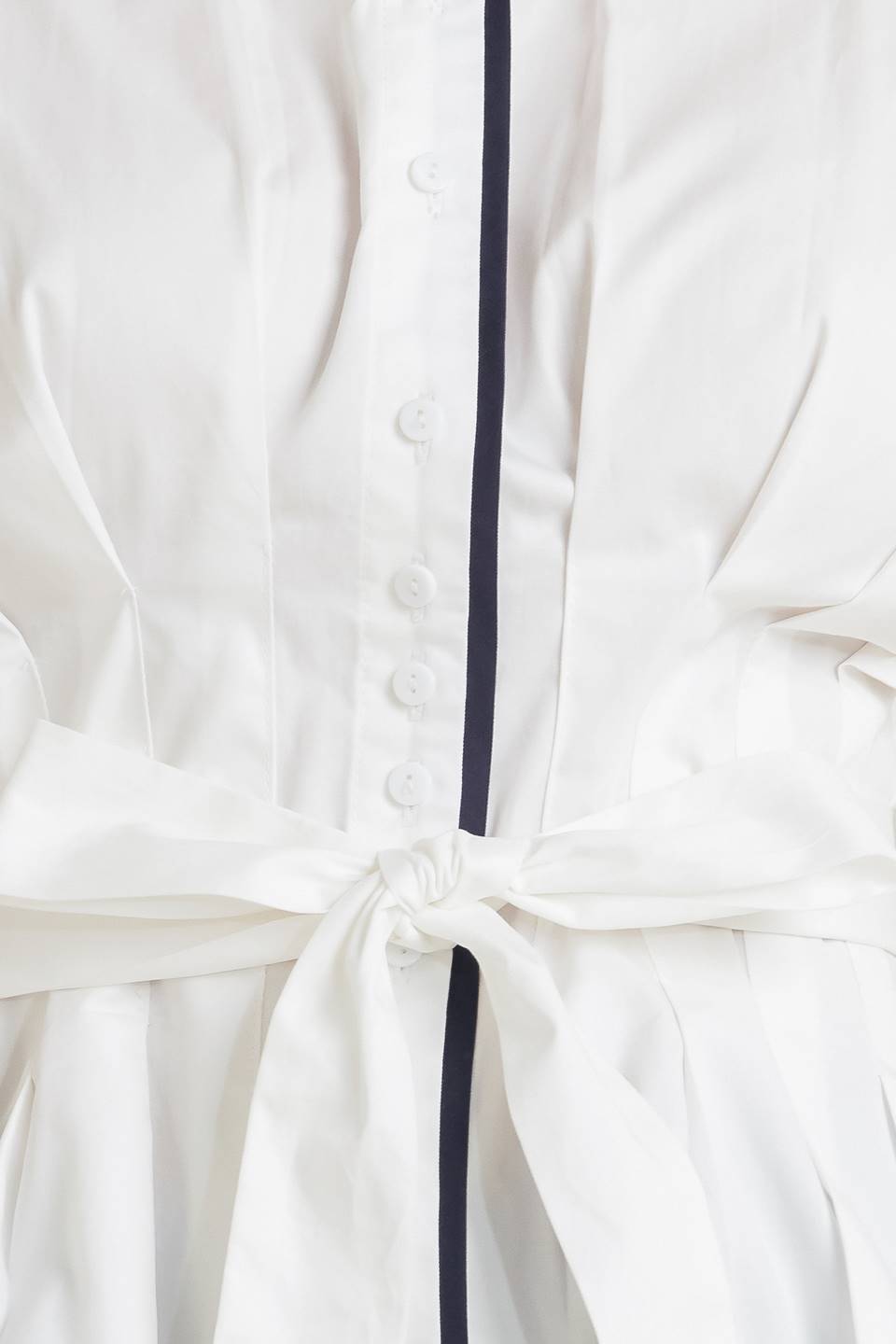 Double look white blouse