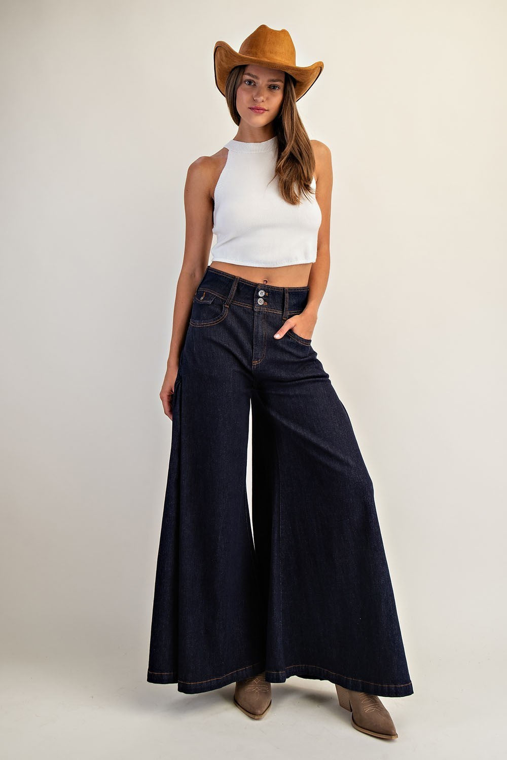 Extra Wide Leg Palazzo Jeans