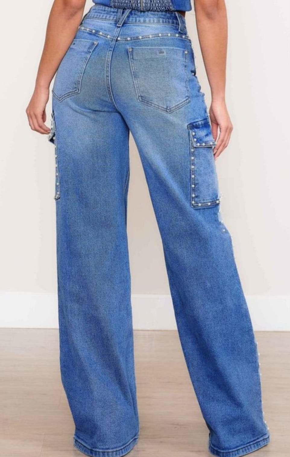 Pearl Trim Jeans