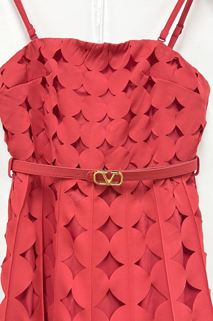 Circle Cutouts Dress