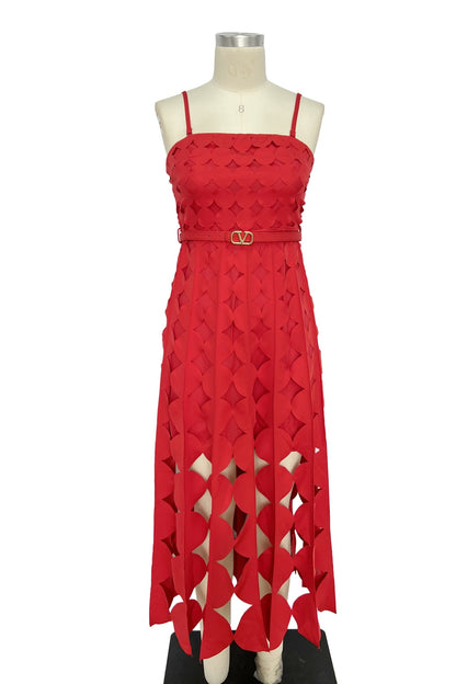 Circle Cutouts Dress