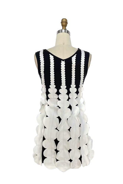 Contrast Sleeveless Dress