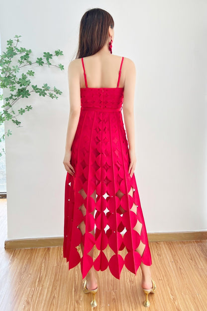 Circle Cutouts Dress