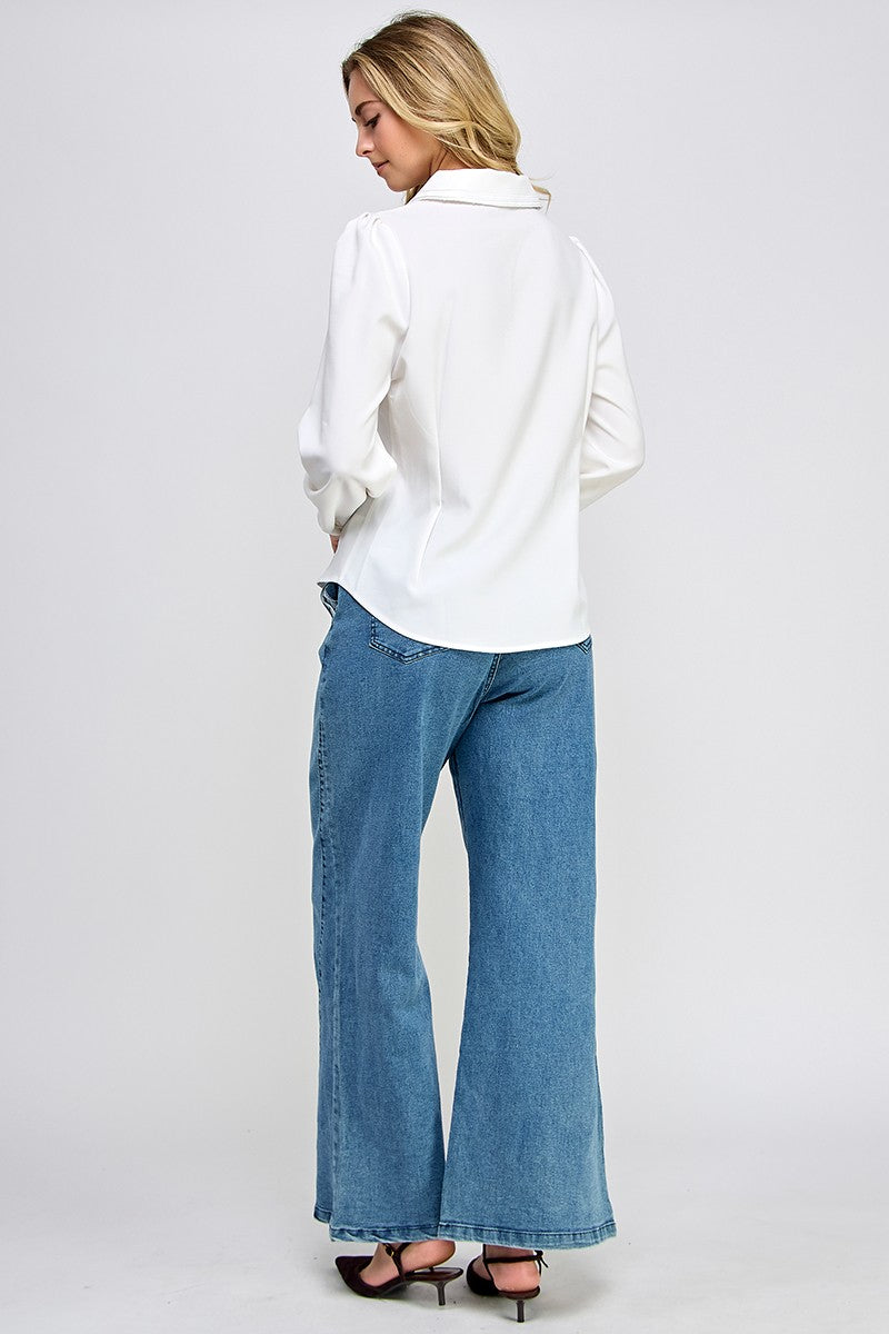 High Rised Flare Pants