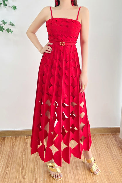 Circle Cutouts Dress