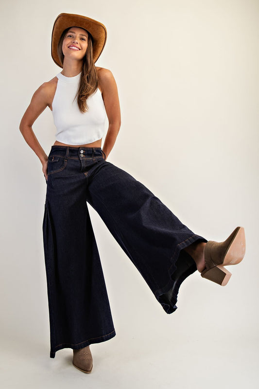 Extra Wide Leg Palazzo Jeans