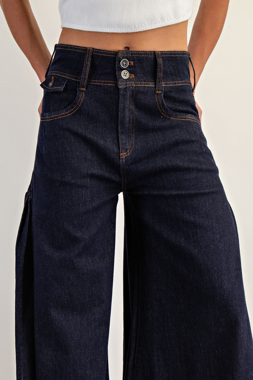 Extra Wide Leg Palazzo Jeans