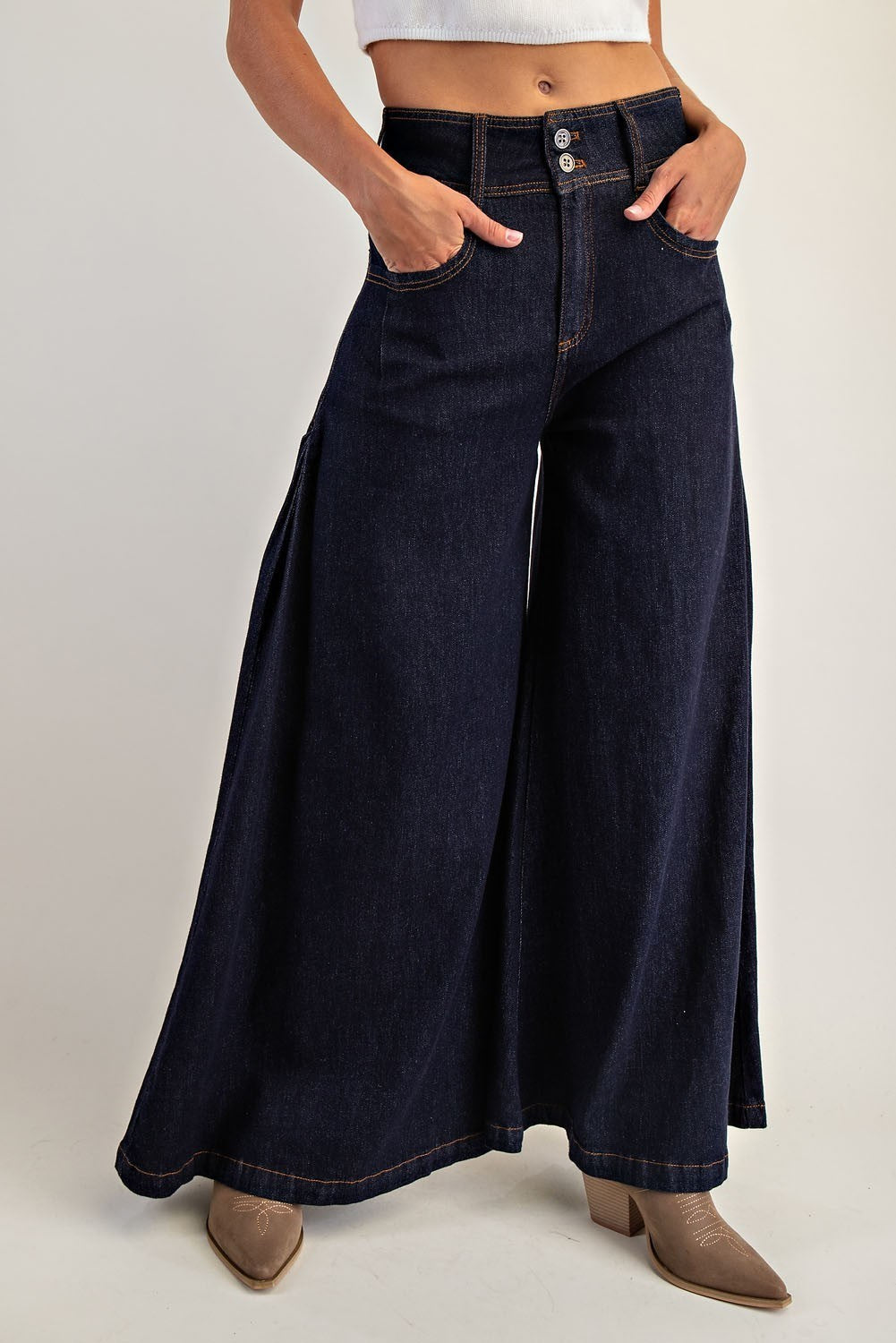 Extra Wide Leg Palazzo Jeans