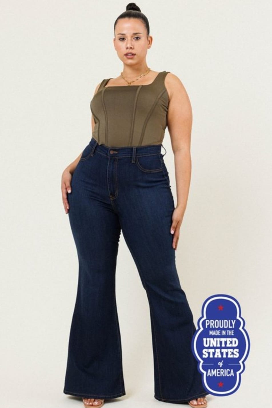 Plus Flare Jeans