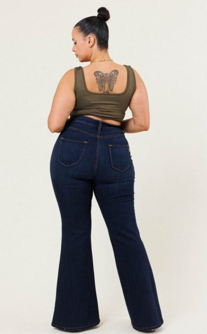 Plus Flare Jeans