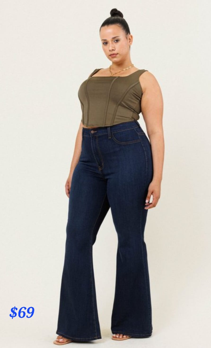 Plus Flare Jeans