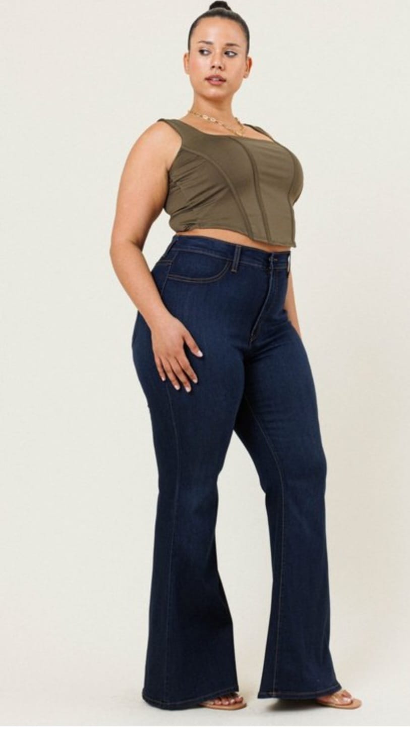 Plus Flare Jeans