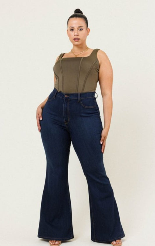 Plus Flare Jeans