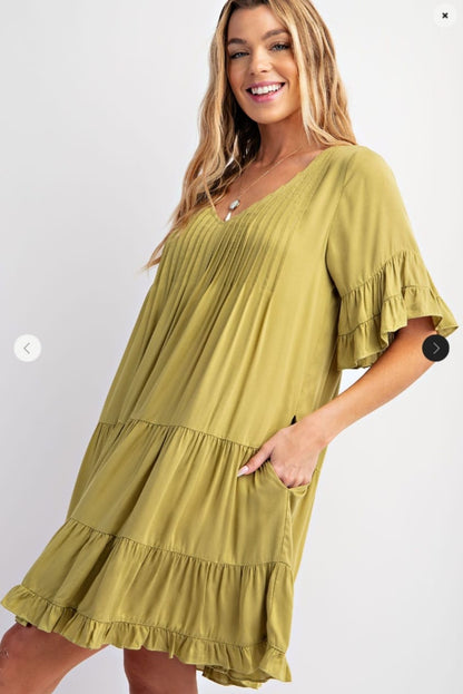 Green tea plus dress