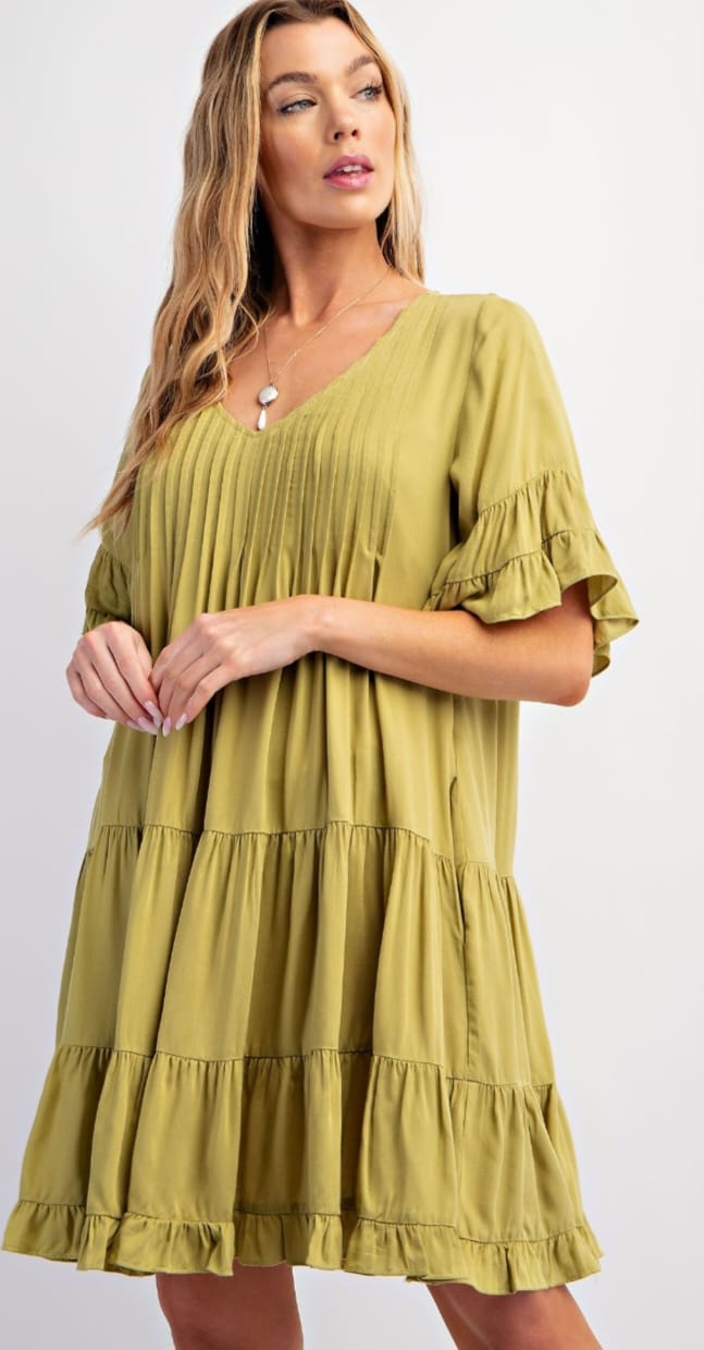 Green tea plus dress