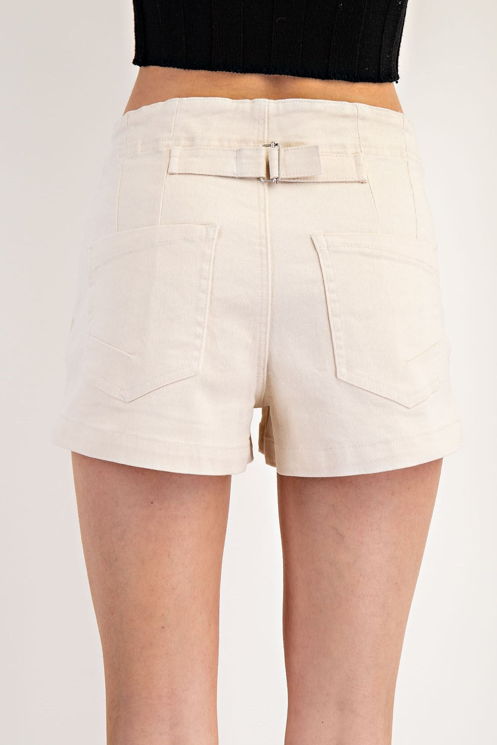 Button Shorts Front