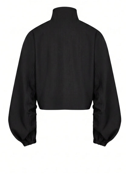 Black barrel pant set