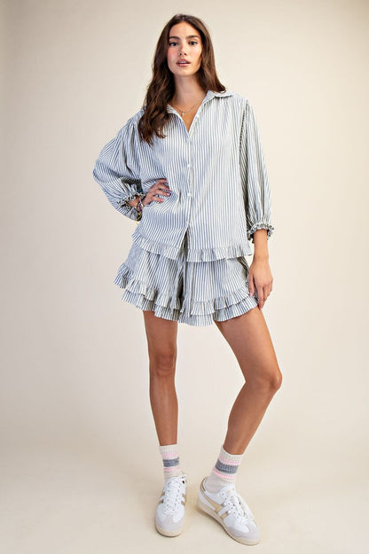 Stripes Short set