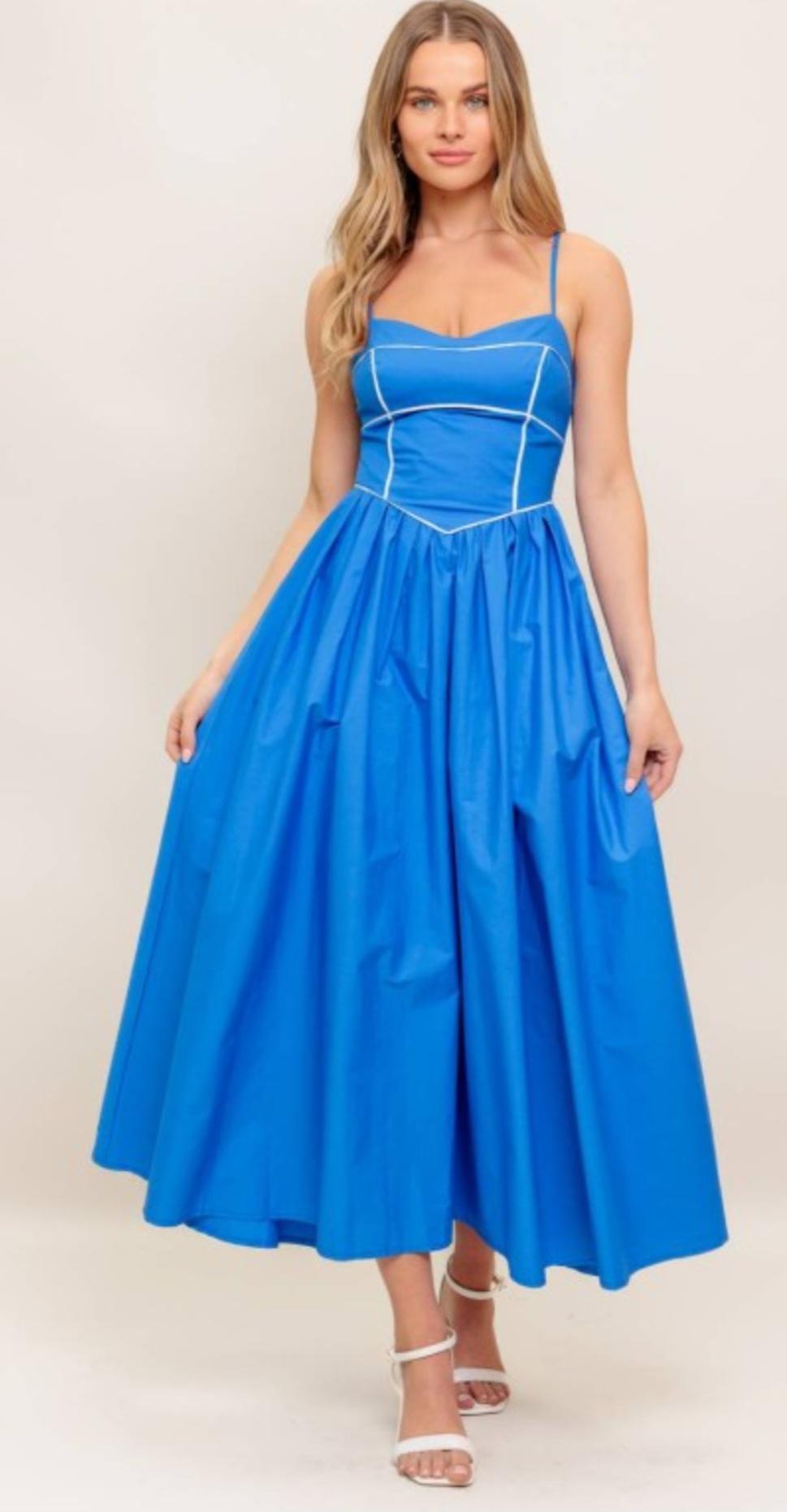 Blue Maxi Dress